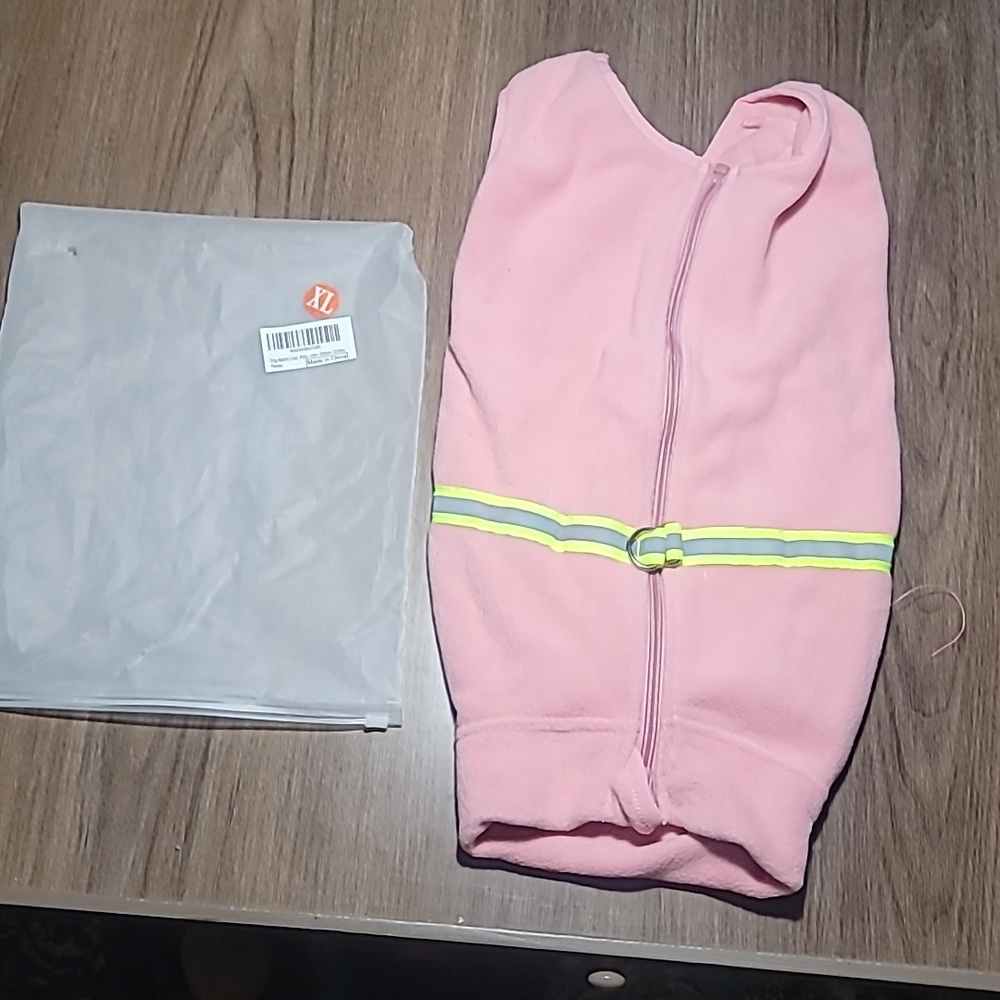 Miaododo pink XL dog coat/ jacket. NWT